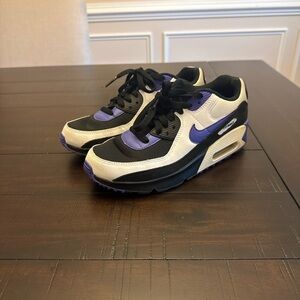 Nike Air Max Black Purple White Sneakers